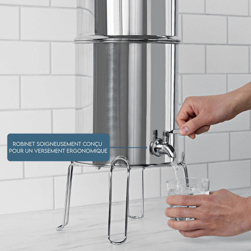 Le filtre à eau par gravité - PURENCIA